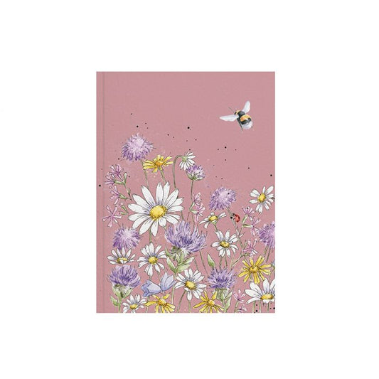 N056 A6 Notizbuch 'Just Bee-cause' Biene