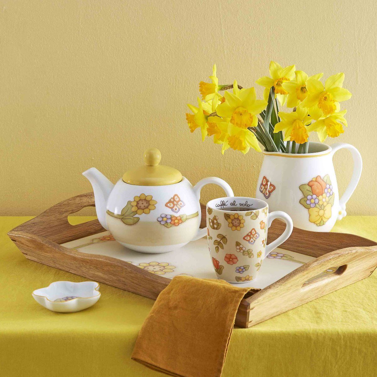P3775E02 Mug Fiori e girasoli Country "Questo prodotto è attualmente esaurito. La preghiamo di contattarci per informarla sulla prossima data di consegna possibile."