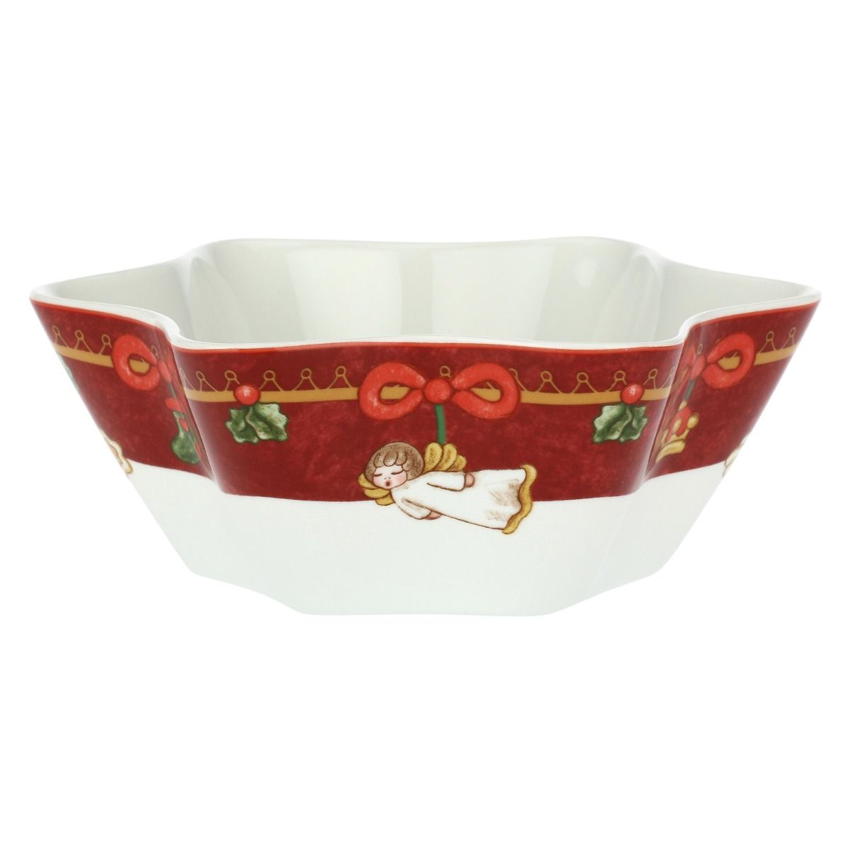 P4473P00 Schüssel in Sternform mittel Magico Natale„Dieses Produkt ist zur Zeit nicht am Lager. Bitte setzen Sie sich mit uns in Verbindung damit wir Ihnen den nächst möglichen Liefertermin bekannt geben können.“