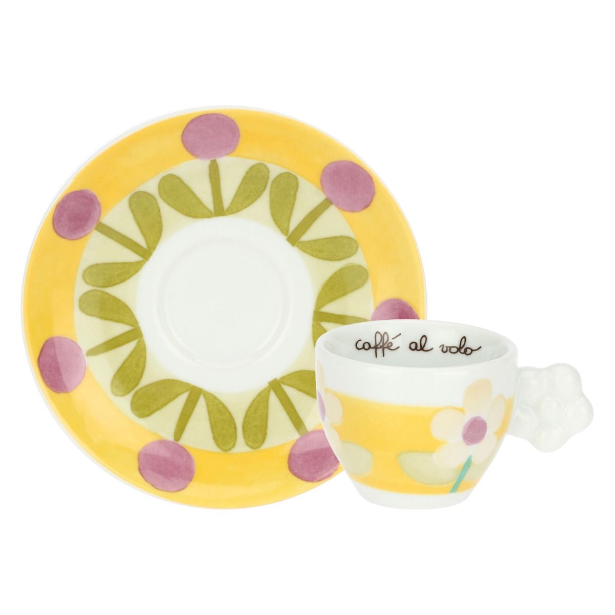 P4896P00 Set mit 6 Espressotassen aus Porzellan Florianne primavera „Dieses Produkt ist zur Zeit nicht am Lager. Bitte setzen Sie sich mit uns in Verbindung damit wir Ihnen den nächst möglichen Liefertermin bekannt geben können.“