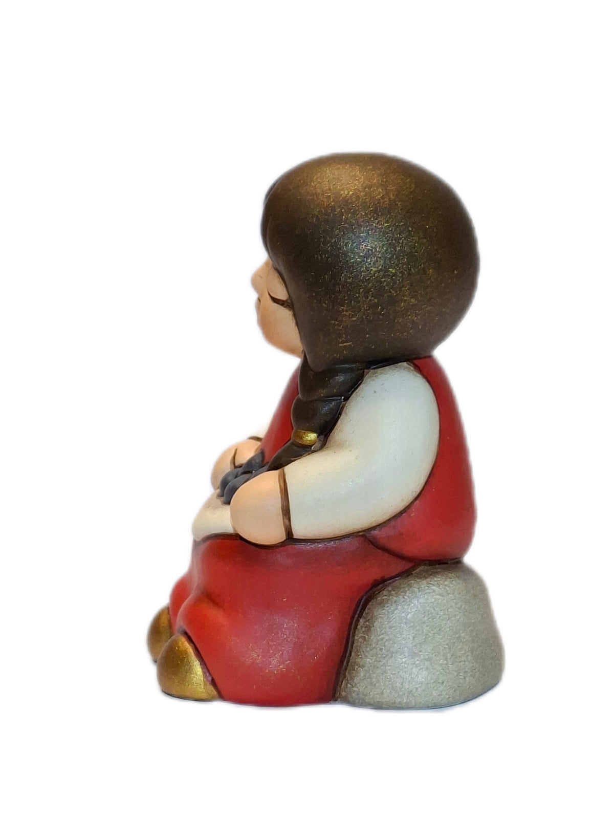 T11653280A82 Krippenfigur Mädchen mit Oliven