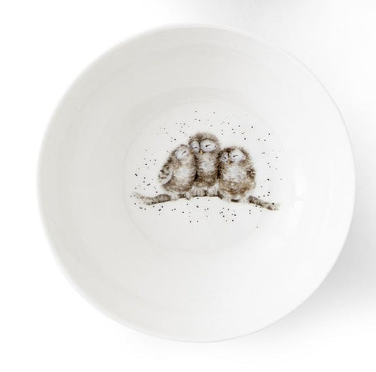WNB4078 Cereal bowl owls