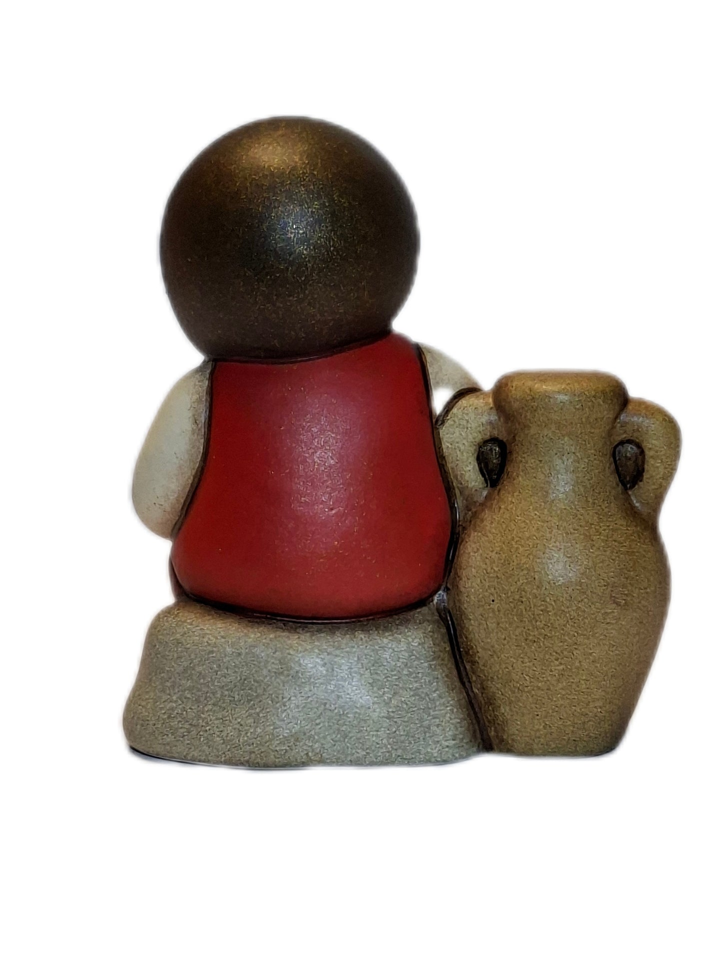 T11653280A82 Krippenfigur Mädchen mit Oliven