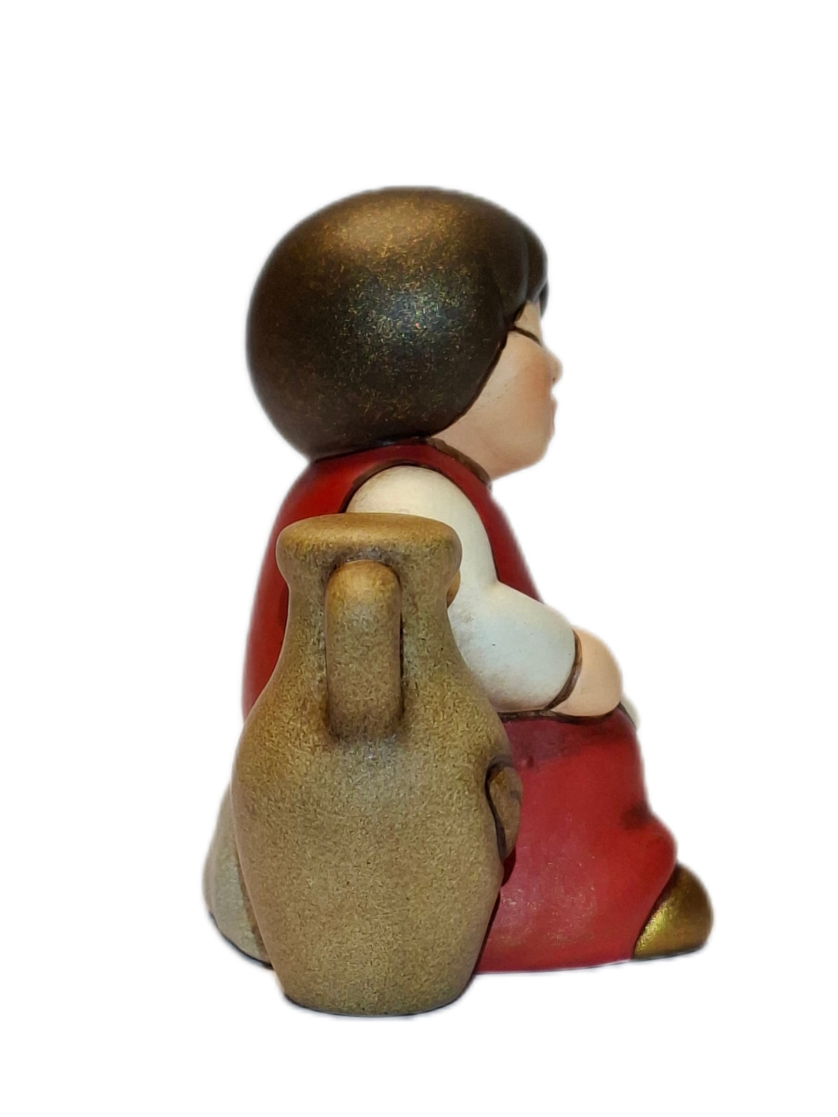 T11653280A82 Krippenfigur Mädchen mit Oliven