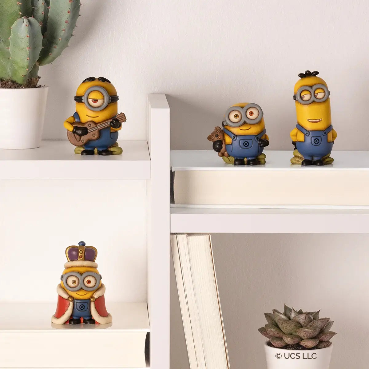 Zweiäugiger Minion Kevin mit markantem Look und freundlichem Gesichtsausdruck