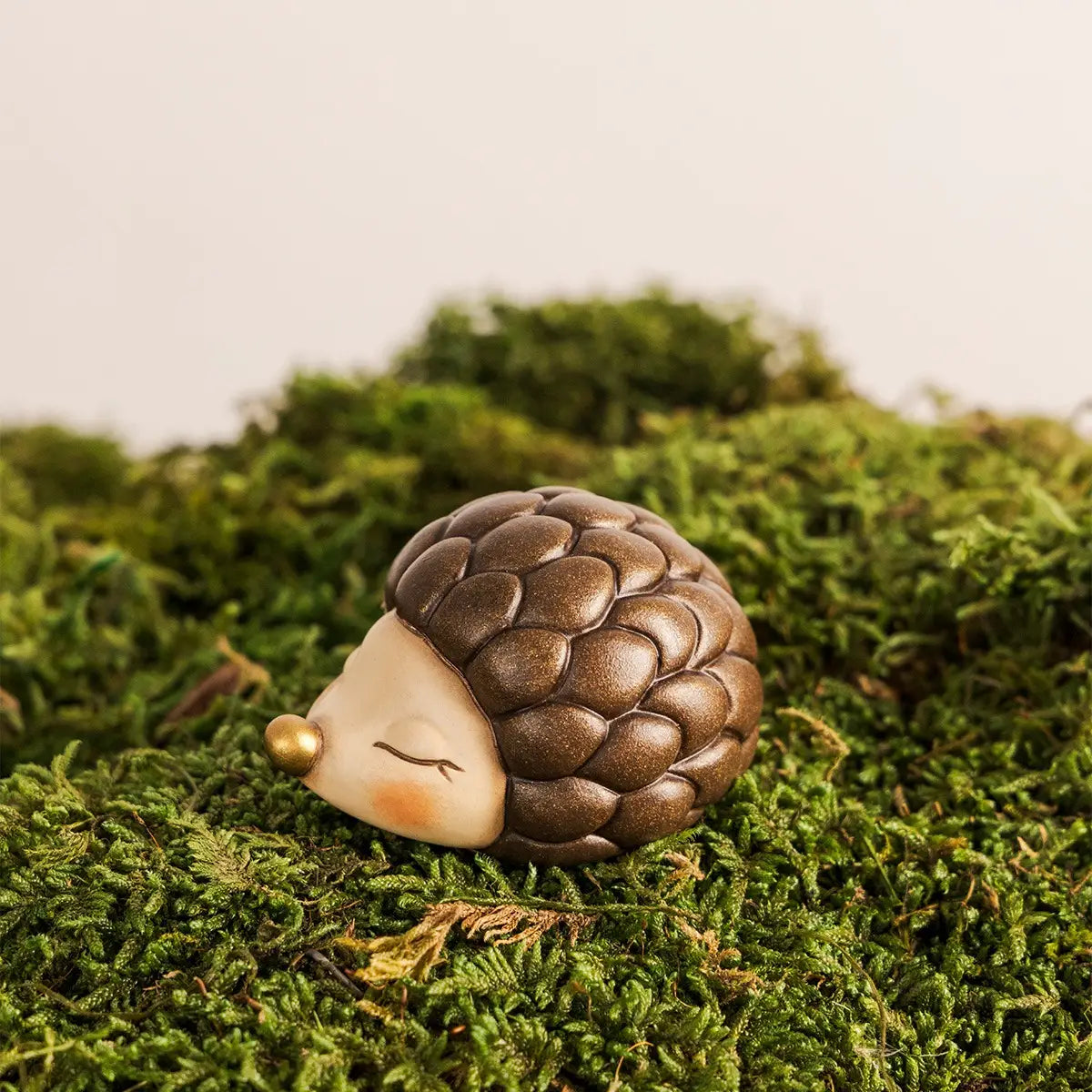 Handbemalte Keramikfigur Igel als Geschenkidee