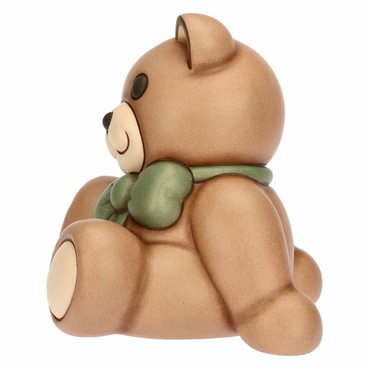 T10025276H90 Teddy with ceramic bow, large