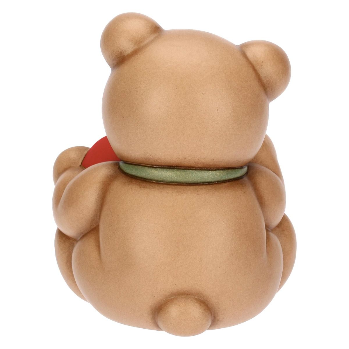 T10027274H90  Teddy mit Keramikherz, mittelgroß