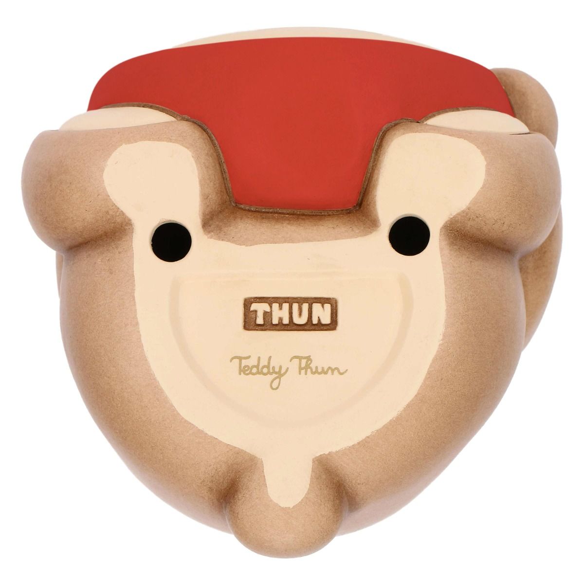 T10027274H90  Teddy mit Keramikherz, mittelgroß