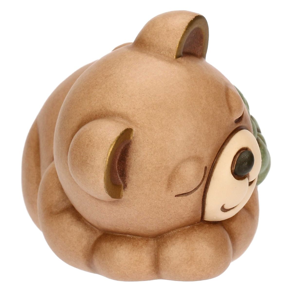 T10029273H90  Teddy mit vierblättrigem Kleeblatt, klein