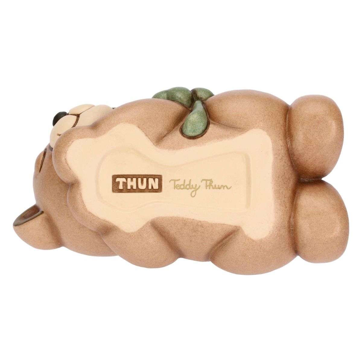 T10029273H90  Teddy mit vierblättrigem Kleeblatt, klein