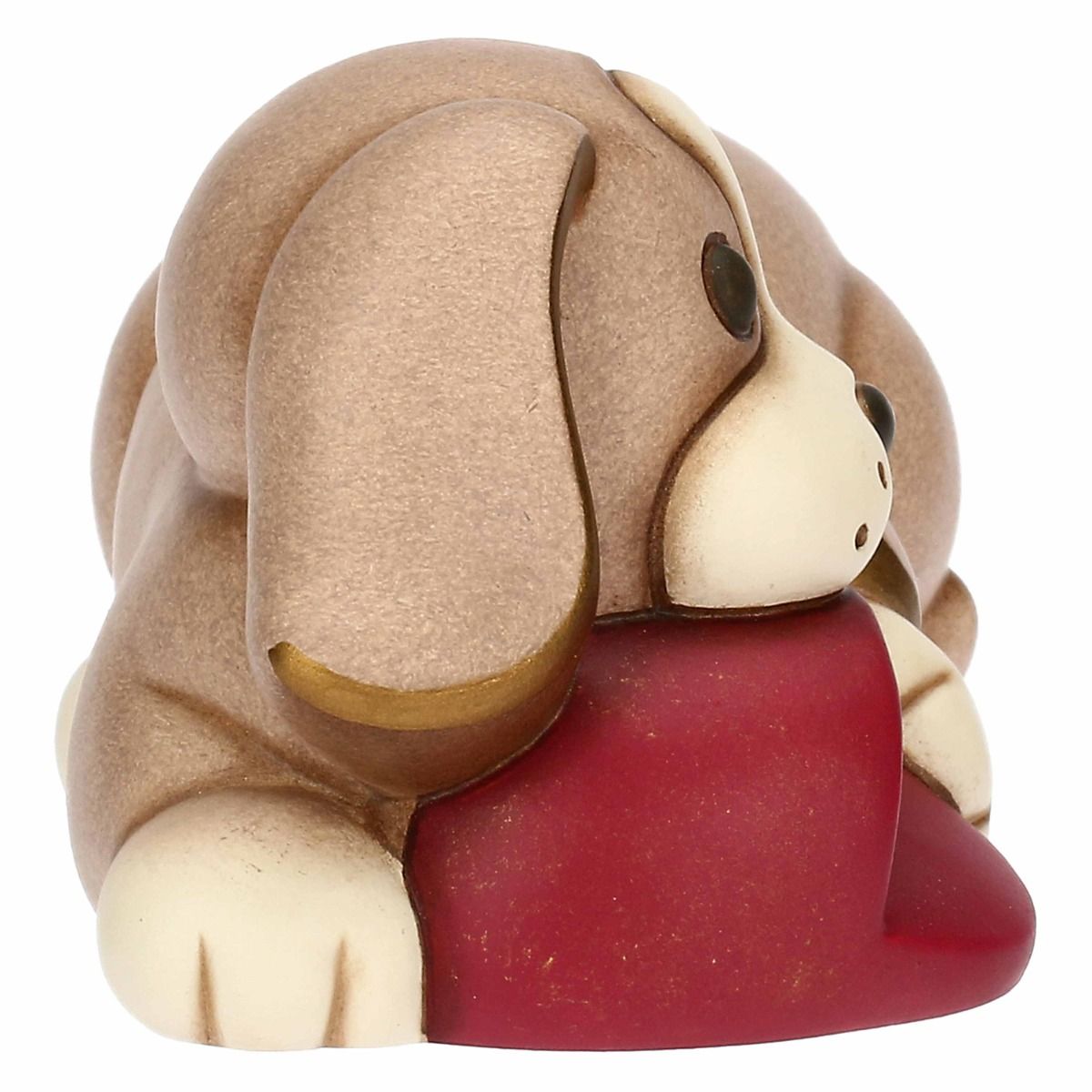 T10033273H90 Todo Hund mit Keramikpantoffel, mittelgroß