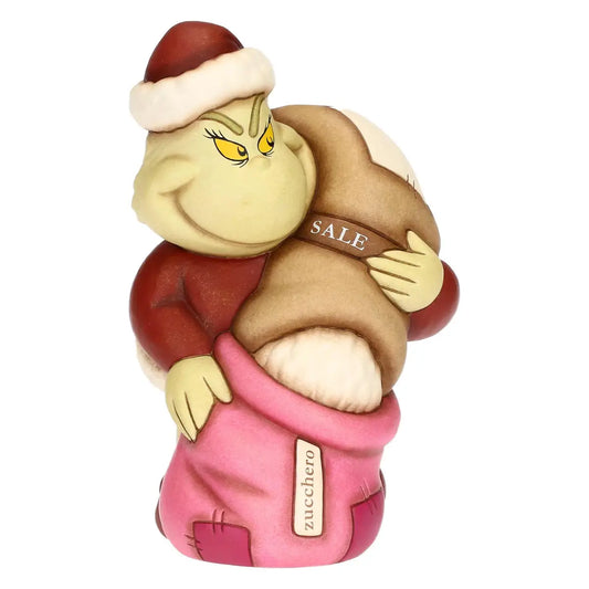 THUN Grinch Figur – liebevoll handgefertigte Weihnachtsdekoration mit Herz und Humor