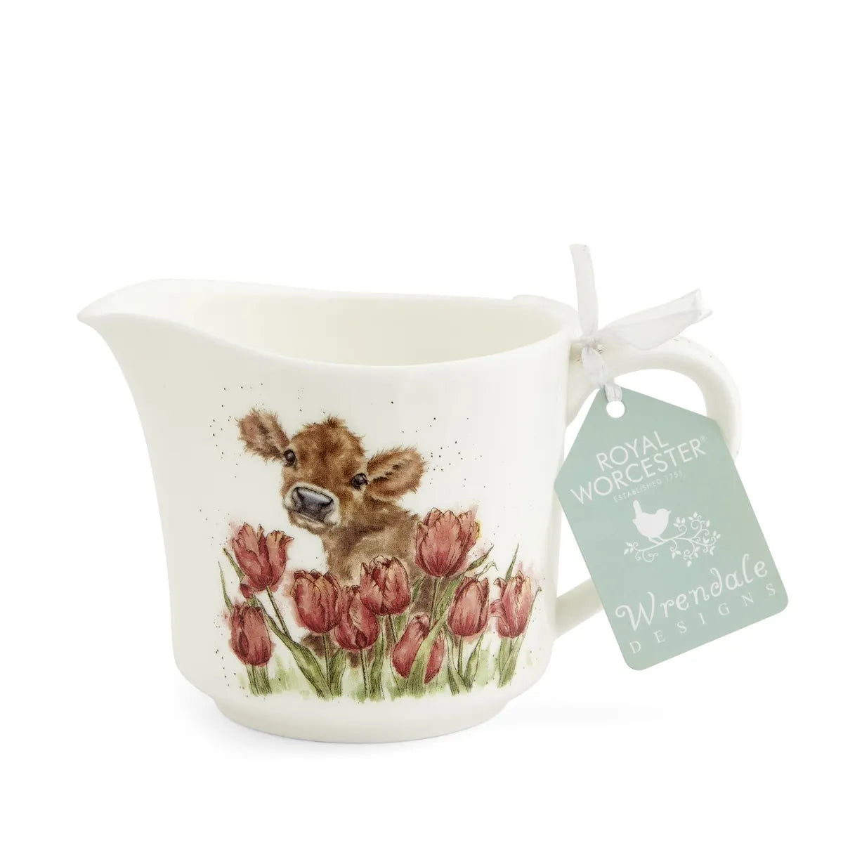 Milchkännchen im Landhausstil aus Bone China – Wrendale Designs