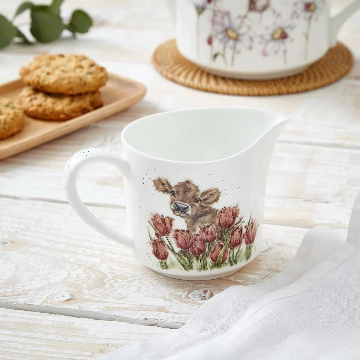 Royal Worcester Wrendale Designs Milchkännchen mit Tiermotiv