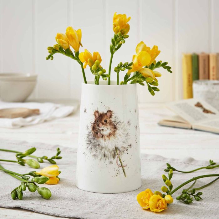 WNOH4350 Kleine Vase 'Löwenzahn' Maus