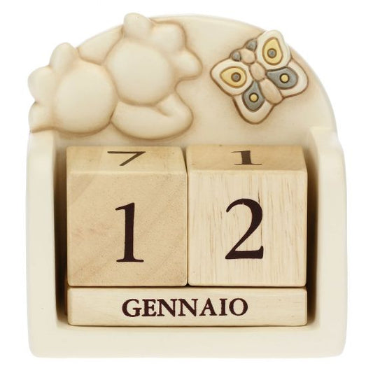 C2406H90 Calendario da tavolo perpetuo Ceramic Elegance "Questo prodotto è attualmente esaurito. Vi preghiamo di contattarci in modo da potervi informare sulla prossima data di consegna possibile".