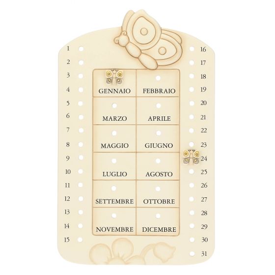 C2813H90 Ceramic Elegance Perpetual Wall Calendar "This product is currently out of stock. Please contact us so we can let you know the next possible delivery date."