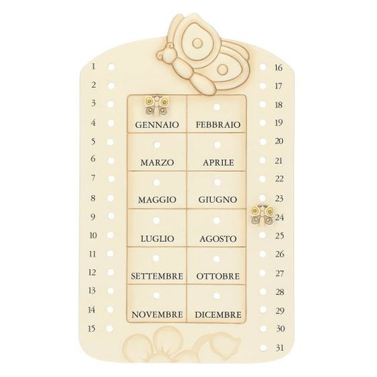 C2813H90 Calendario da parete perpetuo Ceramic Elegance "Questo prodotto è attualmente esaurito. Vi preghiamo di contattarci in modo da potervi informare sulla prossima data di consegna possibile".