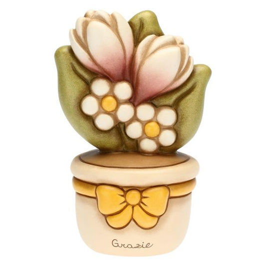 C2858H90 Decorative Vase with Flowers - Grazie "This product is currently out of stock. Please contact us so we can let you know the next possible delivery date."