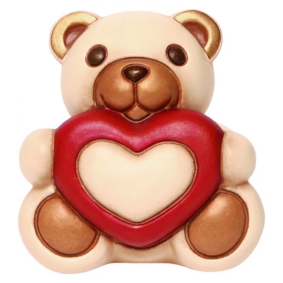 F2231A82 Teddy Max con cuore  "This product is currently not in stock. Please contact us so that we can inform you of the next possible delivery date."
