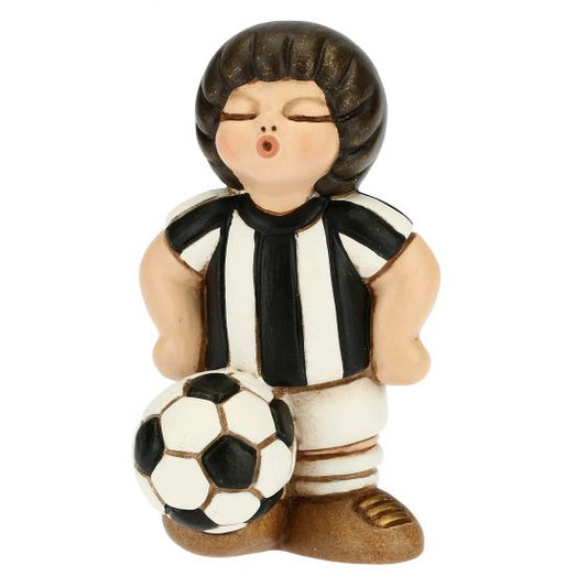 F2825B90B Boy football player white/black   "This product is currently out of stock. Please contact us so we can let you know the next possible delivery date."