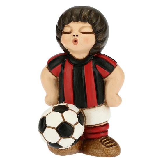 F2825C90B Ragazzo giocatore di calcio nero   "Questo prodotto è attualmente esaurito. Vi preghiamo di contattarci in modo da potervi comunicare la prossima data di consegna possibile".