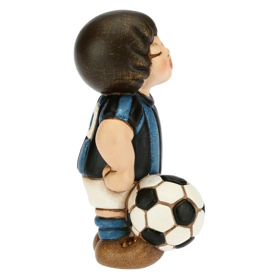 F2825H90B  Junge Fußballspieler schwarz/hellblau     „Dieses Produkt ist zur Zeit nicht am Lager. Bitte setzen Sie sich mit uns in Verbindung damit wir Ihnen den nächst möglichen Liefertermin bekannt geben können.“