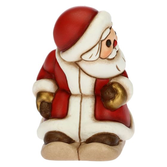 F2896A82 Weihnachtsmann mit Ski mittel