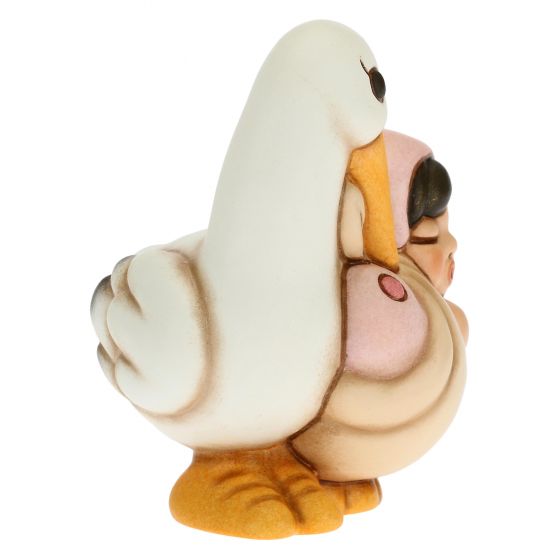 F2905H93B Storch mit Mädchen    „Dieses Produkt ist zur Zeit nicht am Lager. Bitte setzen Sie sich mit uns in Verbindung damit wir Ihnen den nächst möglichen Liefertermin bekannt geben können.“