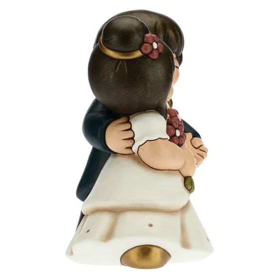 F2940H90B Brautpaar Hand in Hand mit Bouquet  „Dieses Produkt ist zur Zeit nicht am Lager. Bitte setzen Sie sich mit uns in Verbindung damit wir Ihnen den nächst möglichen Liefertermin bekannt geben können.“