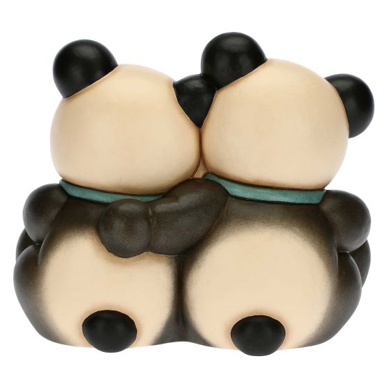 F3002B78 Panda Bandoo Lovers with Heart