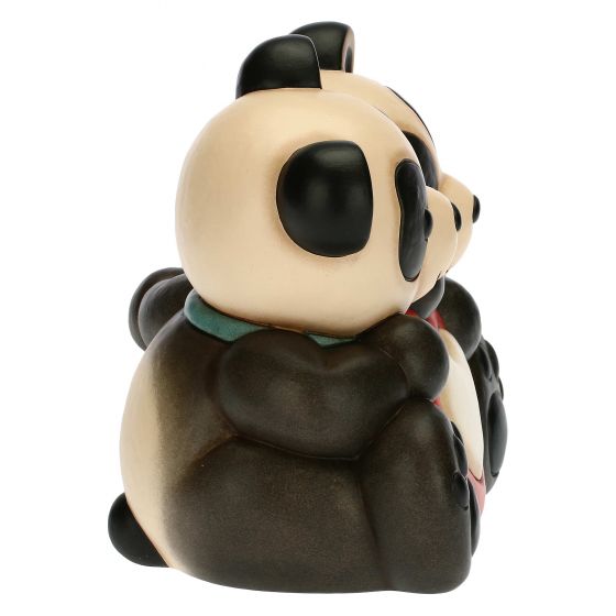 F3002B78 Panda Bandoo Lovers with Heart