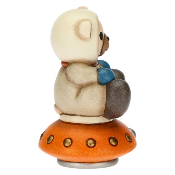 F3109H90B Astronauten-Teddy auf Raumfahrzeug