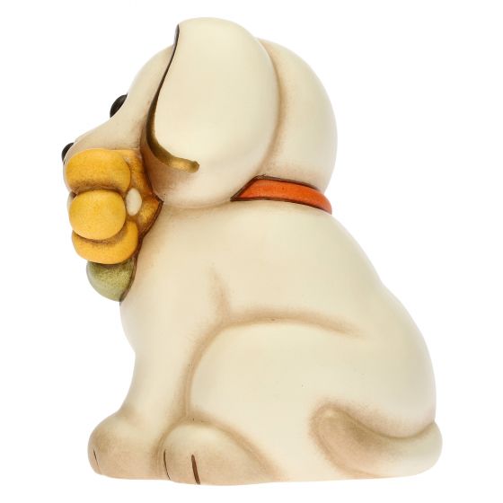 F3123H90 Hund mit Blume