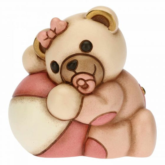F3134H93B Teddy mit Ball rosa