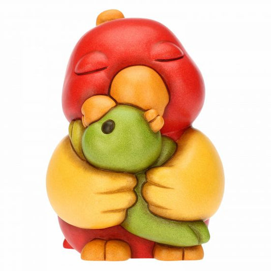 F3154H90 Papageimutter mit Jungen