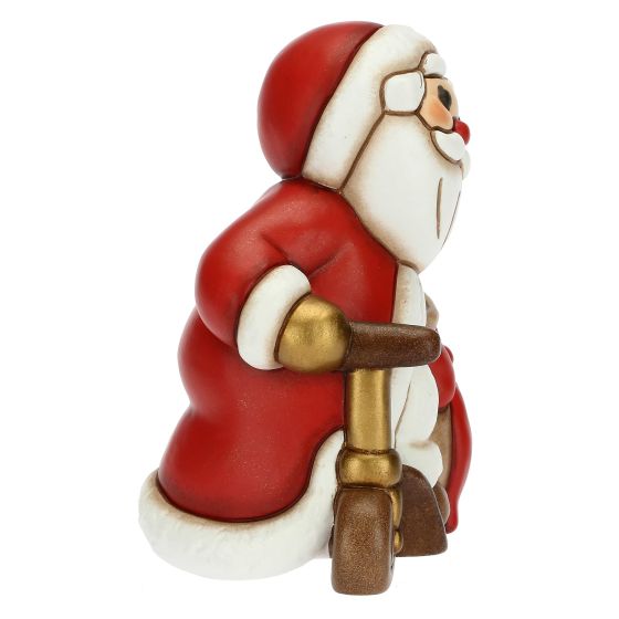 F3222A82 Father Christmas on scooter