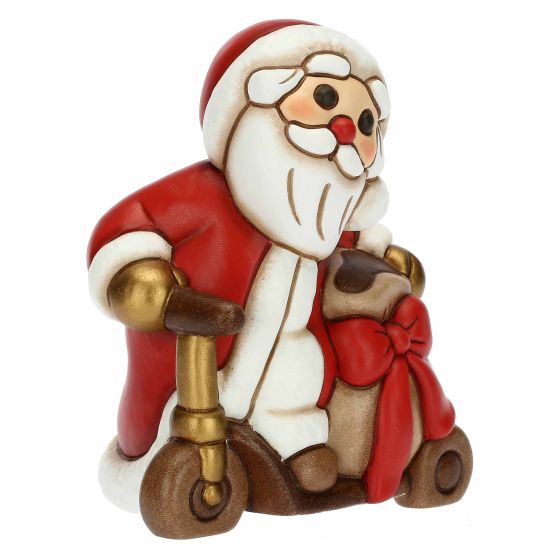 F3222A82 Father Christmas on scooter