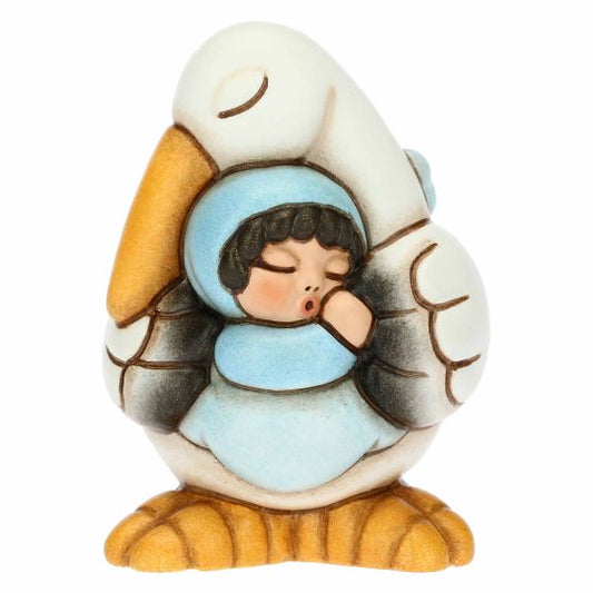 F3239H98B Stork with boy "This product is currently out of stock. Please contact us so we can let you know the next possible delivery date."