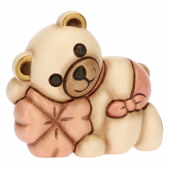 F3243H93B Teddy with lucky clover girl