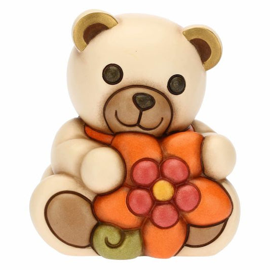 F3264H90 Teddy Frühling mit Blume 2023 mittel