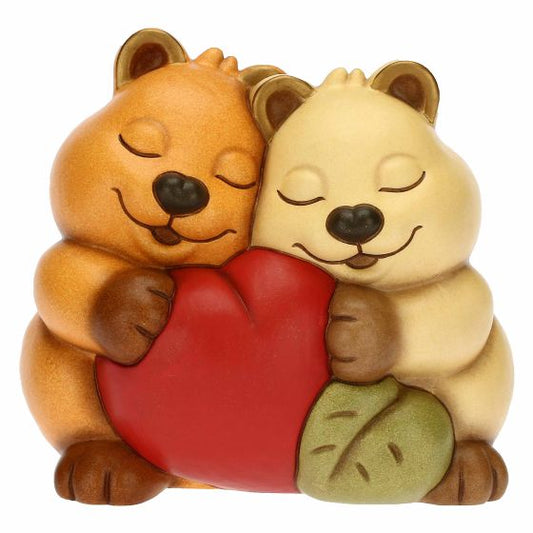 F3279H90 Quokka-Paar Love mittel