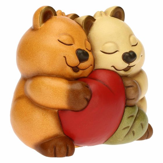 F3279H90 Quokka-Paar Love mittel