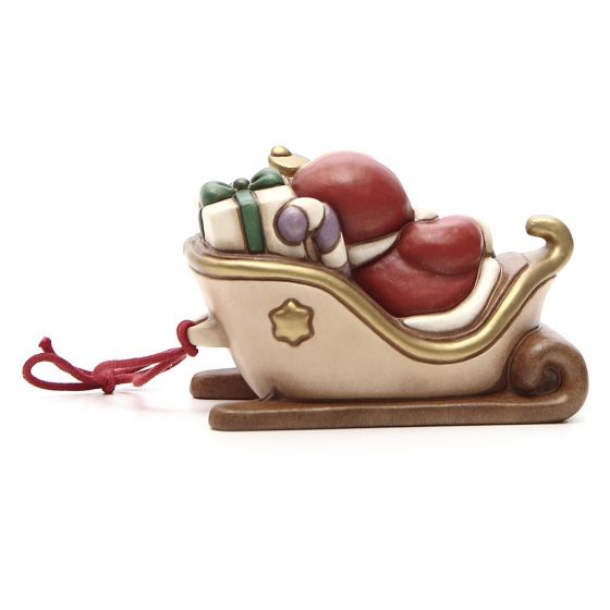 S2211A82 Schlitten mit Weihnachtsmann