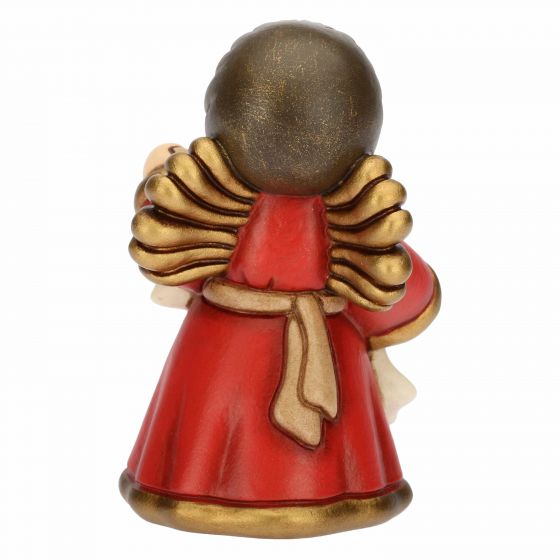 S3038A82 Presepe classico rosso angelo dell'Annunciazione