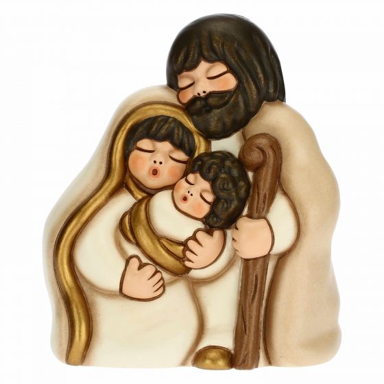 S3127A91 Christmas tree with mini nativity scene