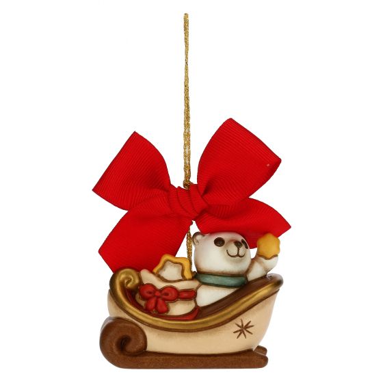 S3140A82 Weihnachtsbaumschmuck Schlitten groß 2020