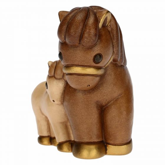 S3170A88 Pferd mit Fohlen Krippe klassisch