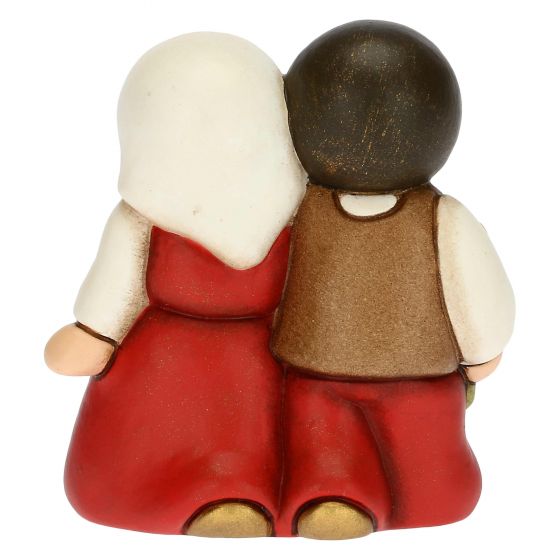 S3172A82 Kinderpaar mit Milch Krippe klassisch